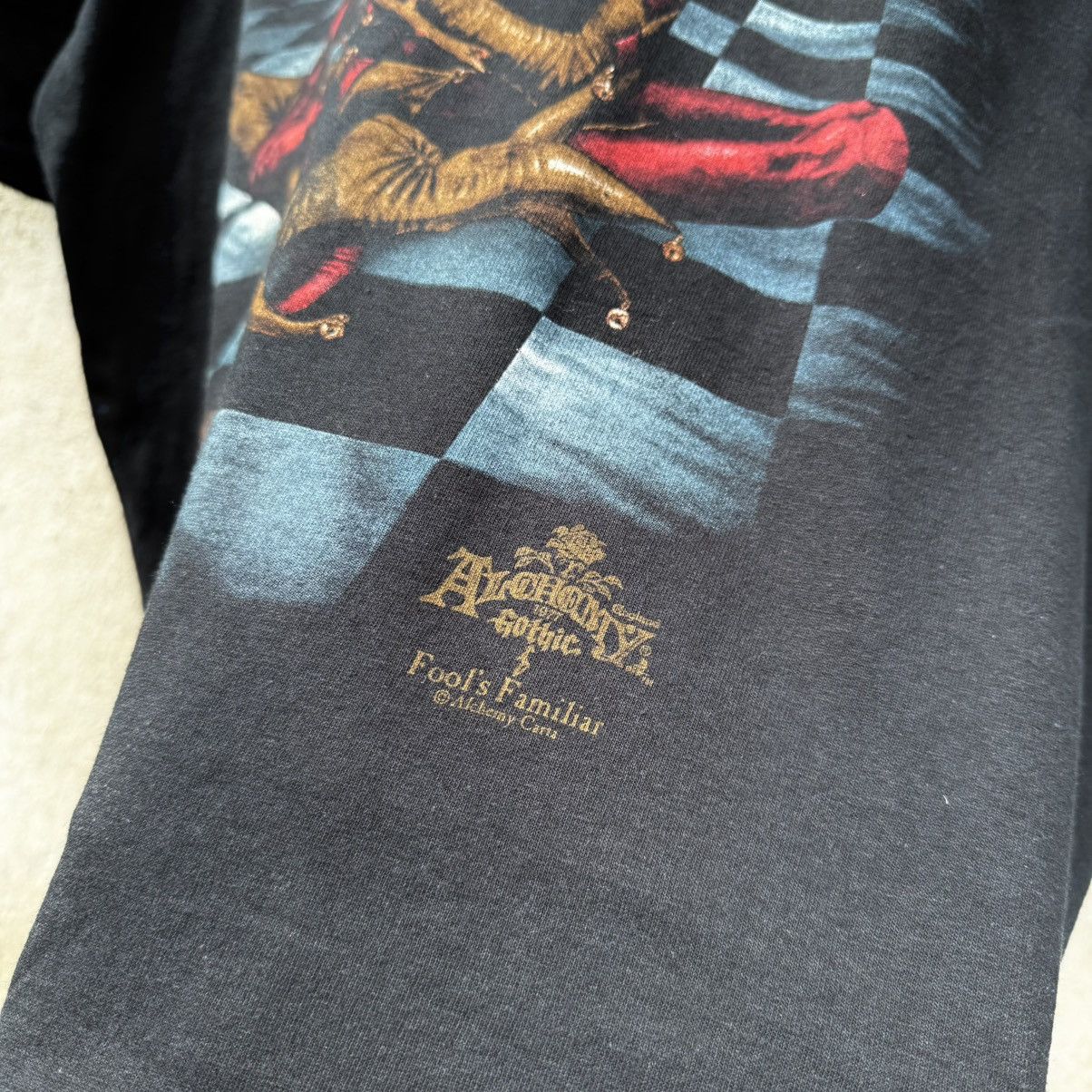 Band Tees Vintage Alchemy Gothic Death Joker Fools Familiar Metal Punk Size US XL / EU 56 / 4 - 3 Thumbnail