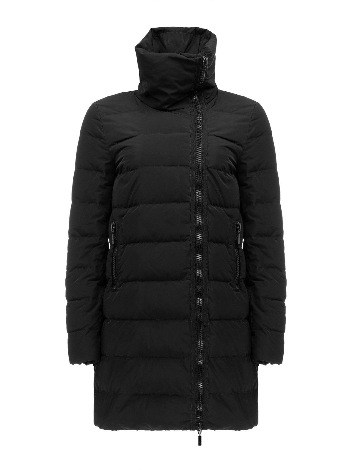 Moncler Moncler Gerboise asymmetrical down coat Size S / US 4 / IT 40 - 1 Thumbnail