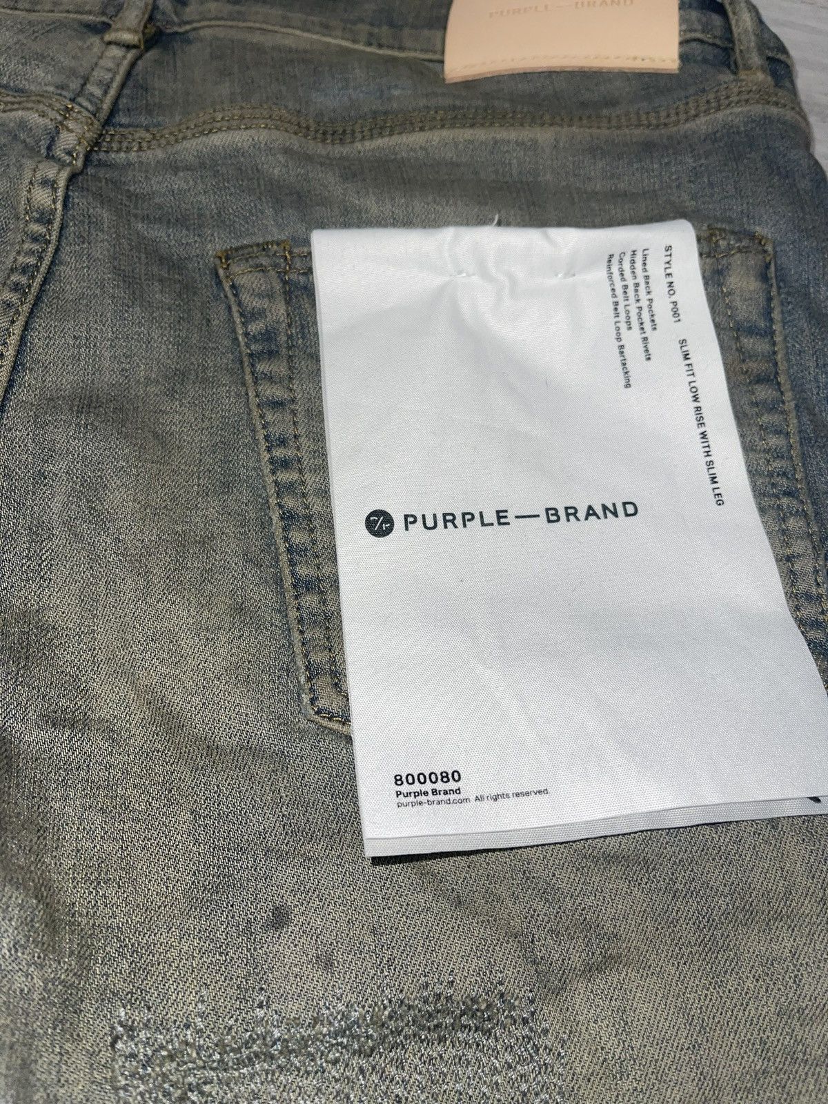 Purple Brand Purple Jeans "tan" Size US 31 - 7 Thumbnail