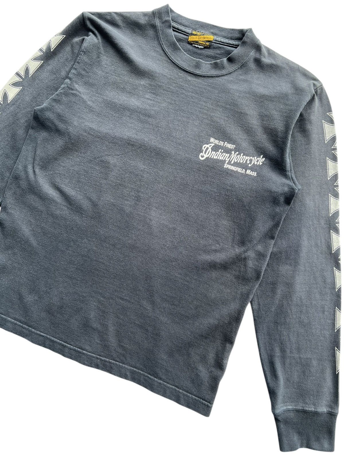 Indian Motorcycle × Toyo Enterprises 🔥Roaring San Francisco California Mc Roamers Longsleeves Tee Size US S / EU 44-46 / 1 - 5 Thumbnail