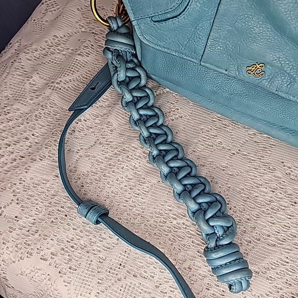 A.L.C. NWOT ALC A.L.C. Vegan leather blue chain shoulder bag rare Size ONE SIZE - 3 Thumbnail