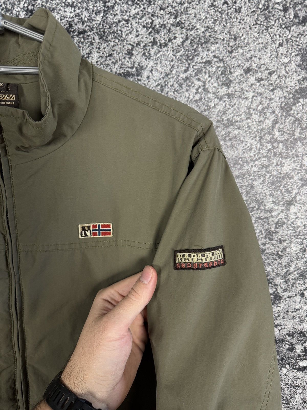 Napapijri Napapijri Full Zip Nylon Jacket Windbreaker Outdoor Size S Size US S / EU 44-46 / 1 - 6 Thumbnail