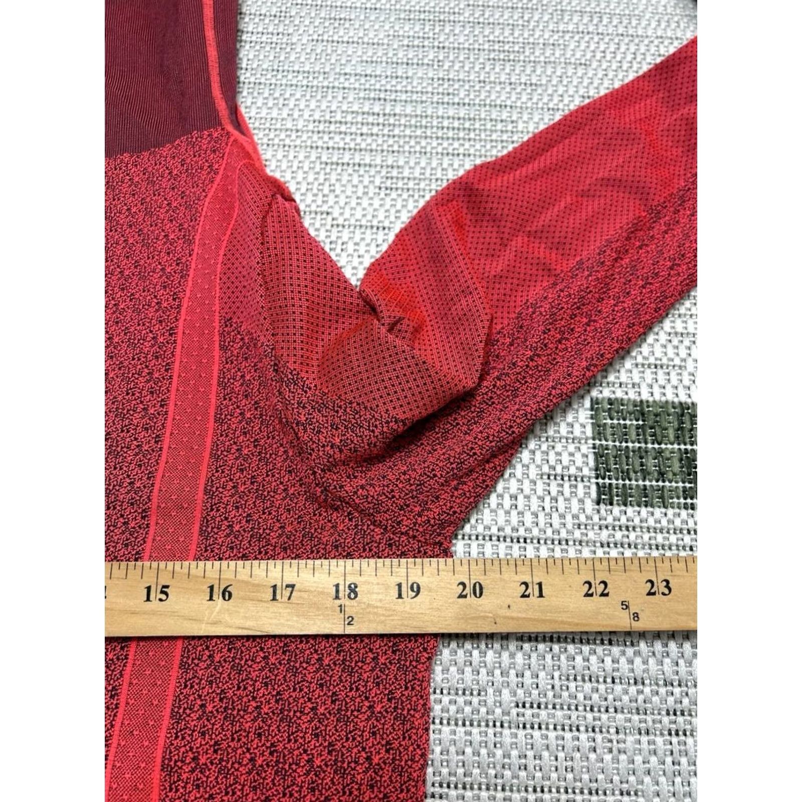 Under Armour Under armour Top Womens L Red Threadborne Heatgear Cowl High Neck Running Size L / US 10 / IT 46 - 7 Thumbnail