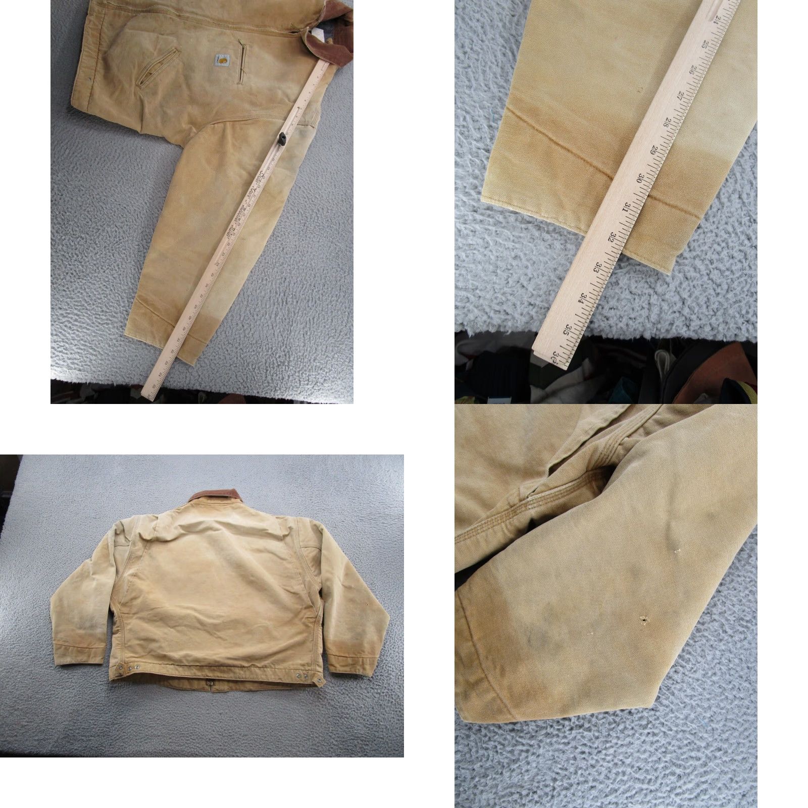 Carhartt VINTAGE Carhartt Jacket Main Selling Point: Blanket Lined 6BLJ Detroit Size 56 Brown USA Made Men Size US XL / EU 56 / 4 - 8 Thumbnail