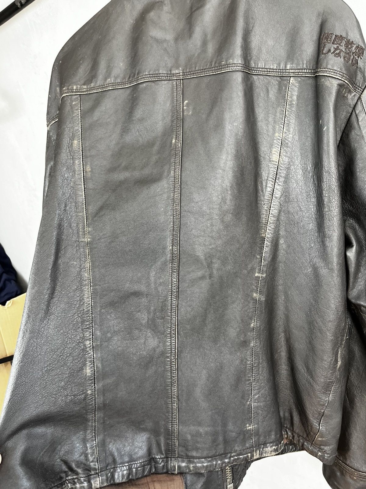 Superdry Superdry leather jacket biker Size US XL / EU 56 / 4 - 15 Thumbnail
