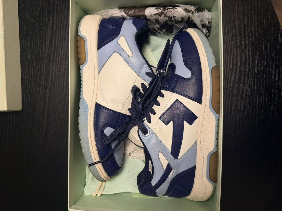 Off-White Off-White Out of Office White Navy Blue Size US 9 / EU 42 - 2 Thumbnail
