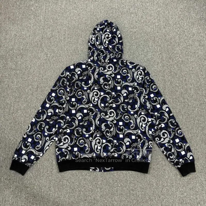 Versace Versace Multicolor Cotton Hooded Sweatshirt . Size US XXL / EU 58 / 5 - 2 Thumbnail