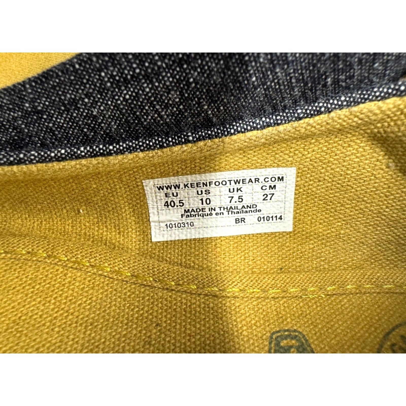 KEEN KEEN Ballet Flats Size 10 Denim Tan Canvas Flat Womens 10 Shoes Good Pre-Owned Size US 10 / IT 40 - 7 Thumbnail
