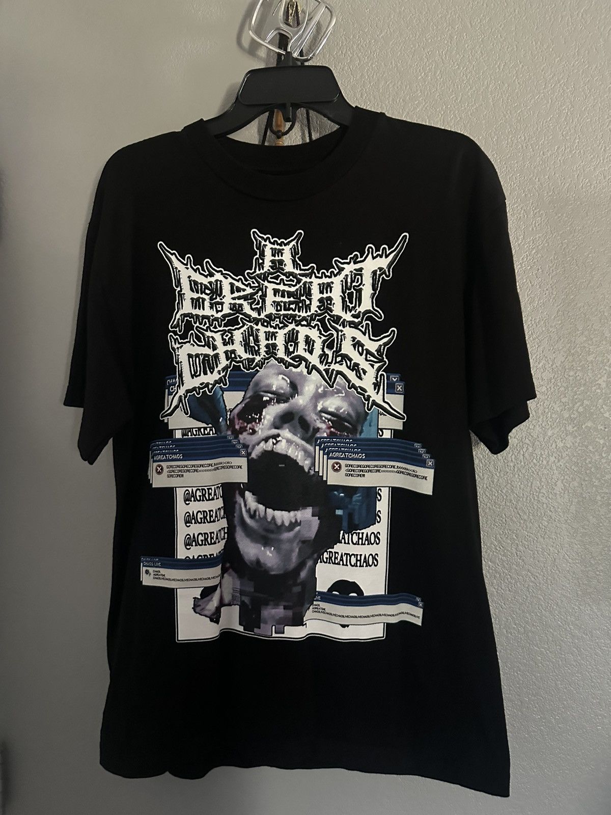 Band Tees Ken Carson A Great Chaos Tour Shirt Size US M / EU 48-50 / 2 - 1 Thumbnail