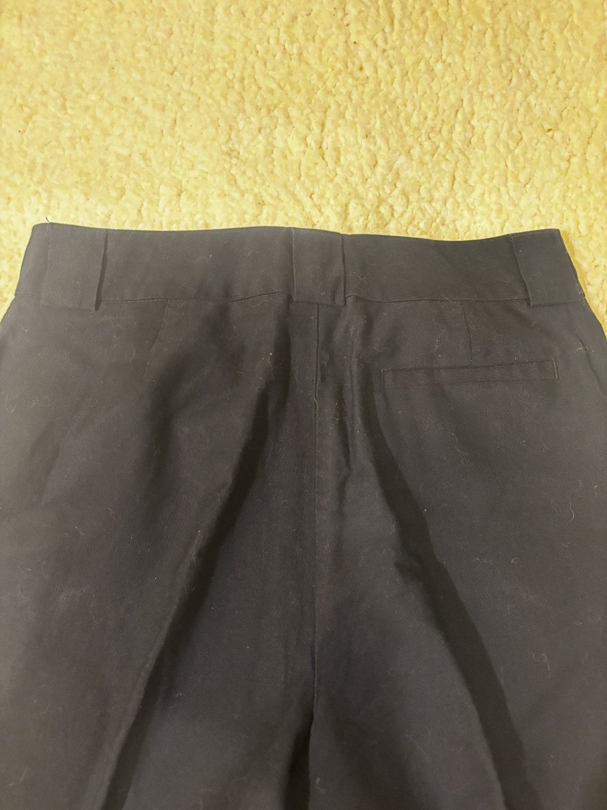 Armani Exchange A/X dark navy wide leg trousers0522 Size 26" / US 2 / IT 38 - 8 Thumbnail