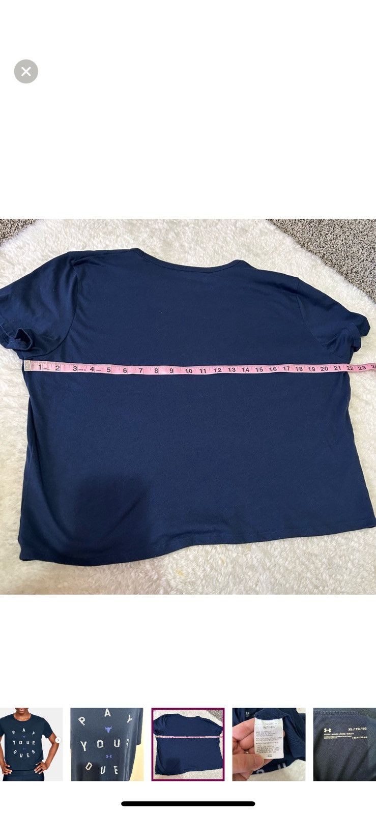 Under Armour Under armour XL PROJECT rock pay your dues tee Size XL / US 12-14 / IT 48-50 - 3 Thumbnail