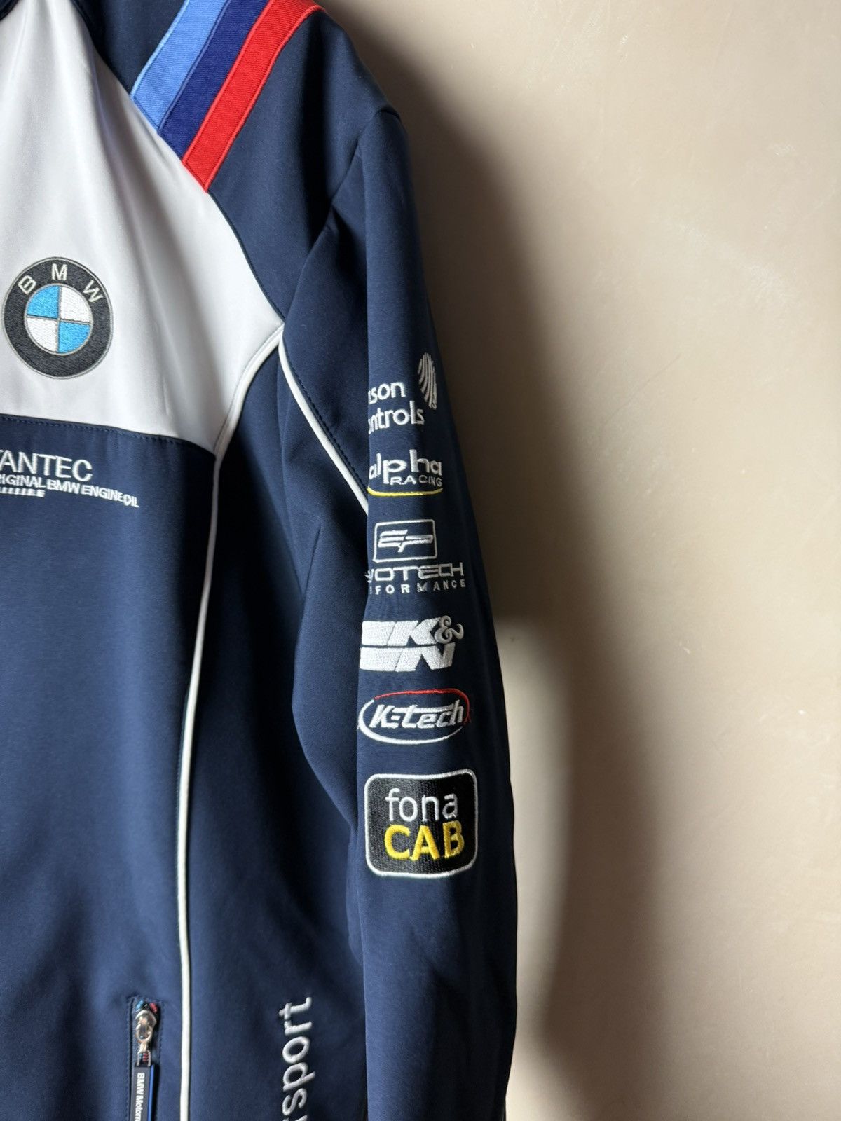 BMW Vintage BMW Tuco Racing Full Zip Jacket Size XL Size US XL / EU 56 / 4 - 5 Thumbnail