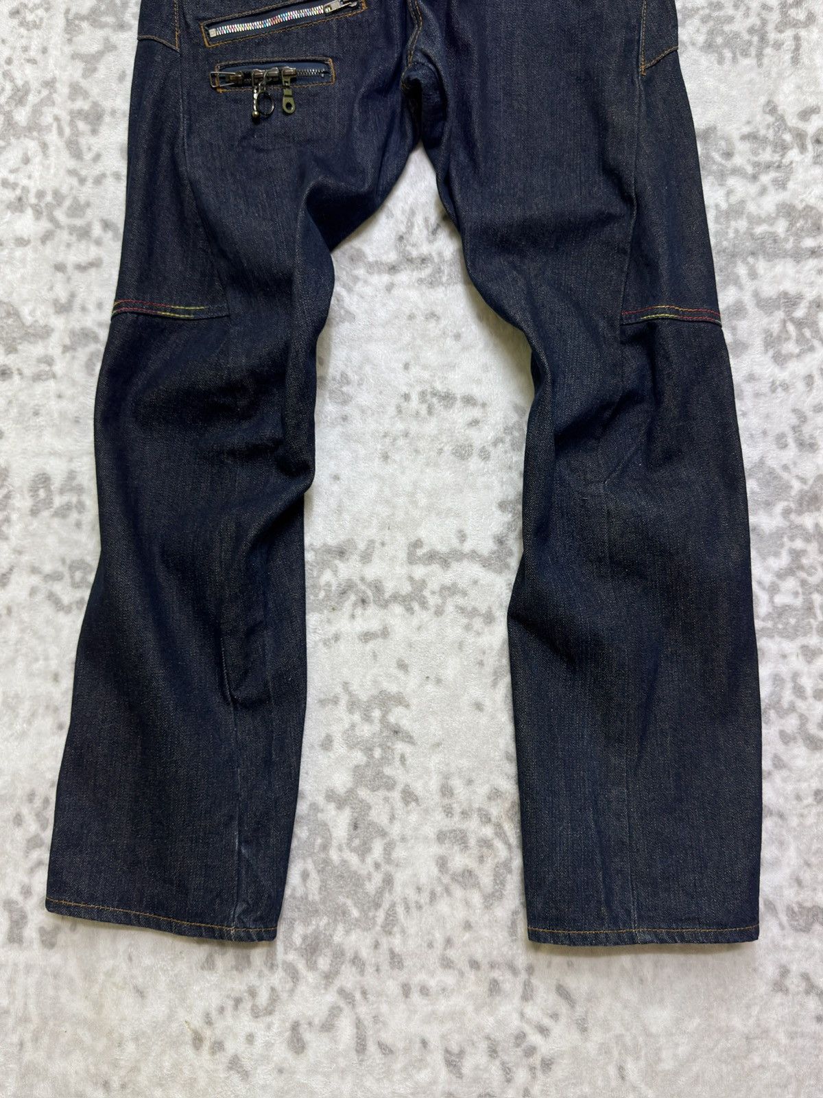 PPFM Vintage BreathMINt Double Waist Zipper Style Denim Jeans Size US 29 - 6 Thumbnail