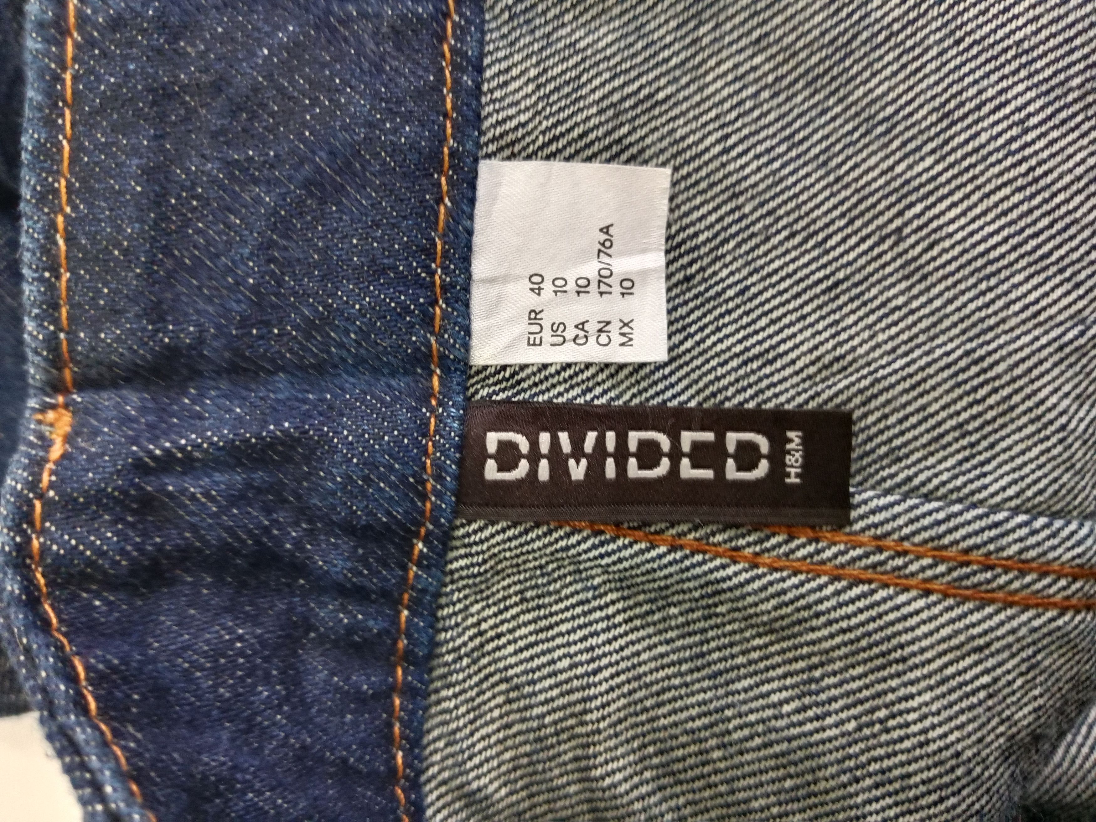 H&M Divided H&M Denim Skirts Patchwork Style Size 31" - 8 Thumbnail