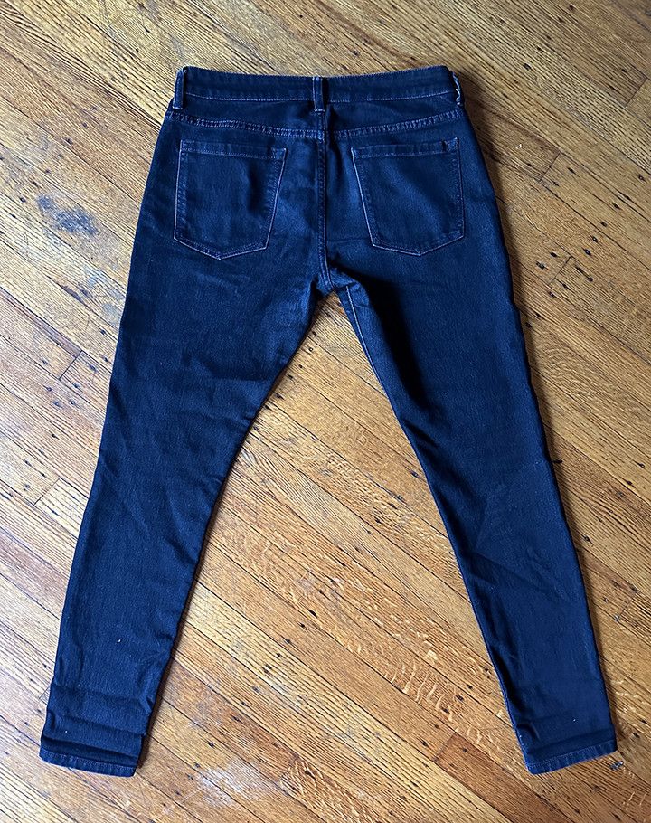 Banana Republic Black Banana Republic women's jeans faded low rise size 29 Size 29" - 4 Thumbnail