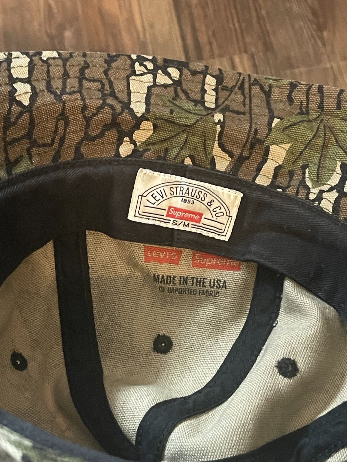 Levi's × Supreme Vintage Supreme x Levi’s camp bucket hat Size ONE SIZE - 4 Thumbnail