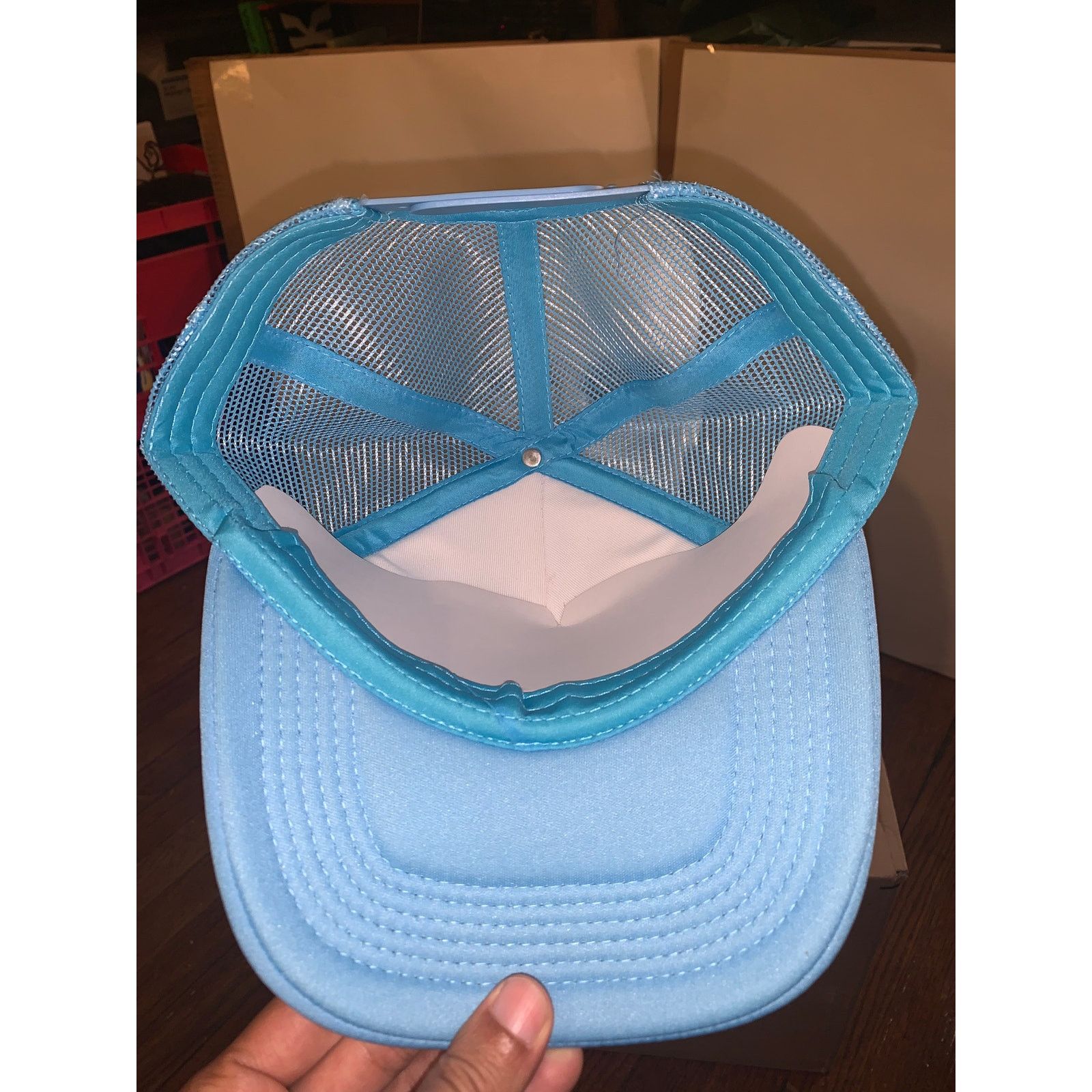 Other Space Cowboy Eternal A1 Trucker Hat NWT Light Blue Snapback Size ONE SIZE - 5 Thumbnail