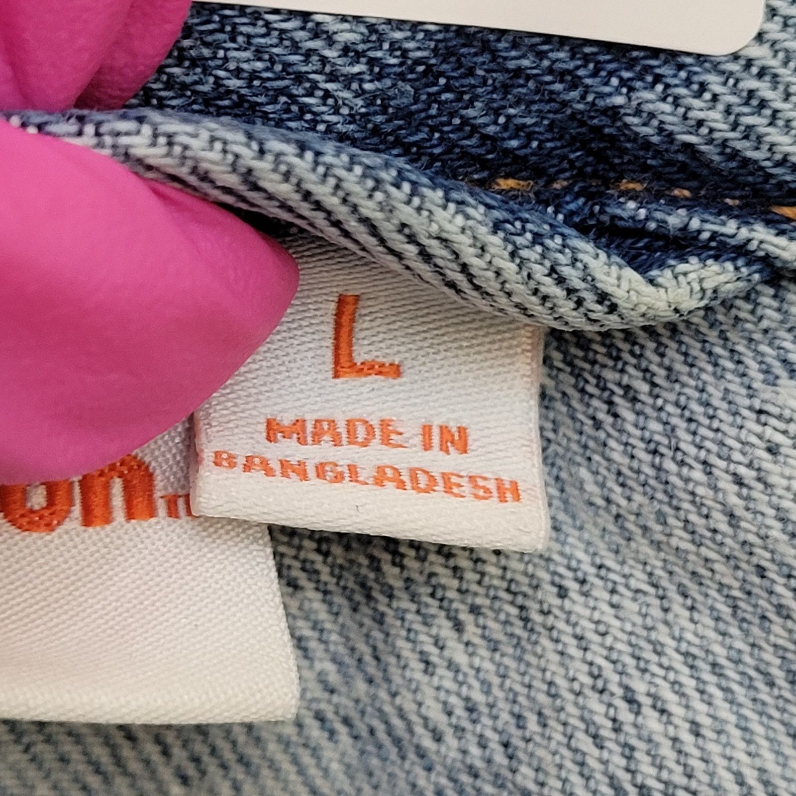 Nickelodeon Nickelodeon Denim Jacket Large 22x26 Rugrats Size US L / EU 52-54 / 3 - 12 Thumbnail