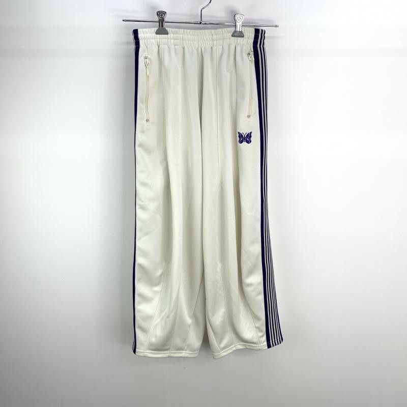 image of Needles Jogger Jersey Hitherdel Track Pants Elastic Waistline White, Men's (Size 26)
