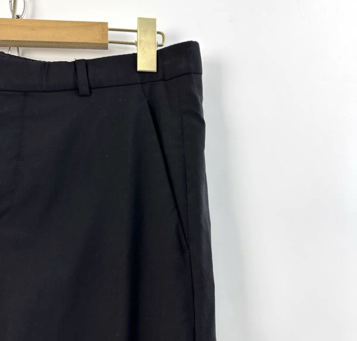 Dior Dior Men's Black Dress Pants K12 Size US 34 / EU 50 - 5 Thumbnail