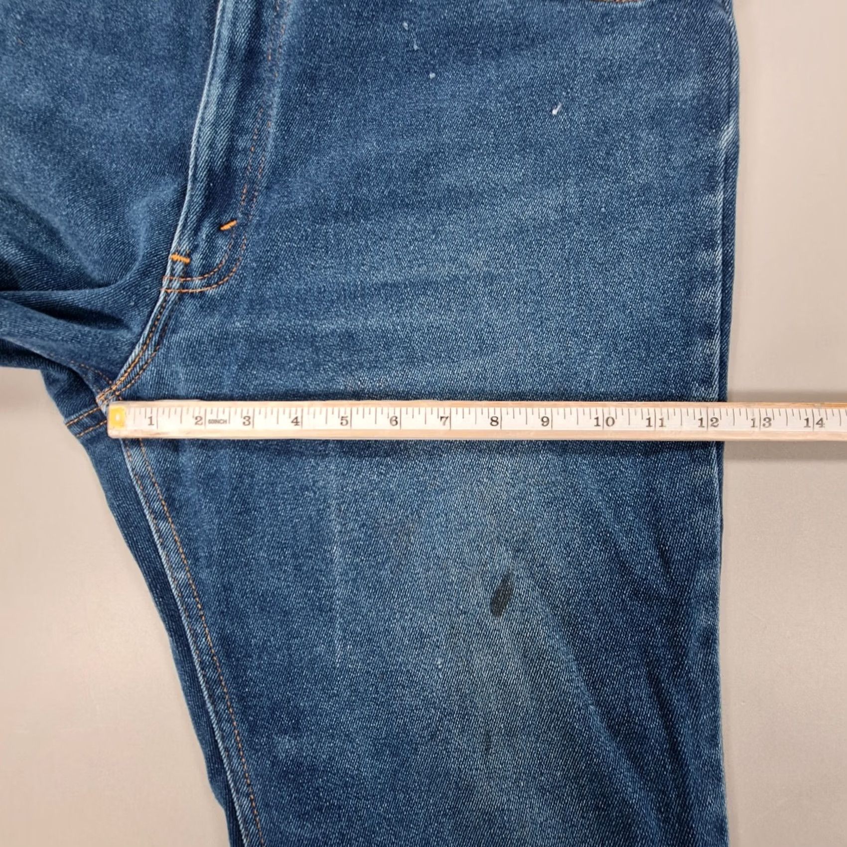 Levi's VINTAGE Levi's Action Jeans Mens Blue Straight Zip Fly 90s Denim W38 L32 Mens Jeans Size US 38 / EU 54 - 5 Thumbnail