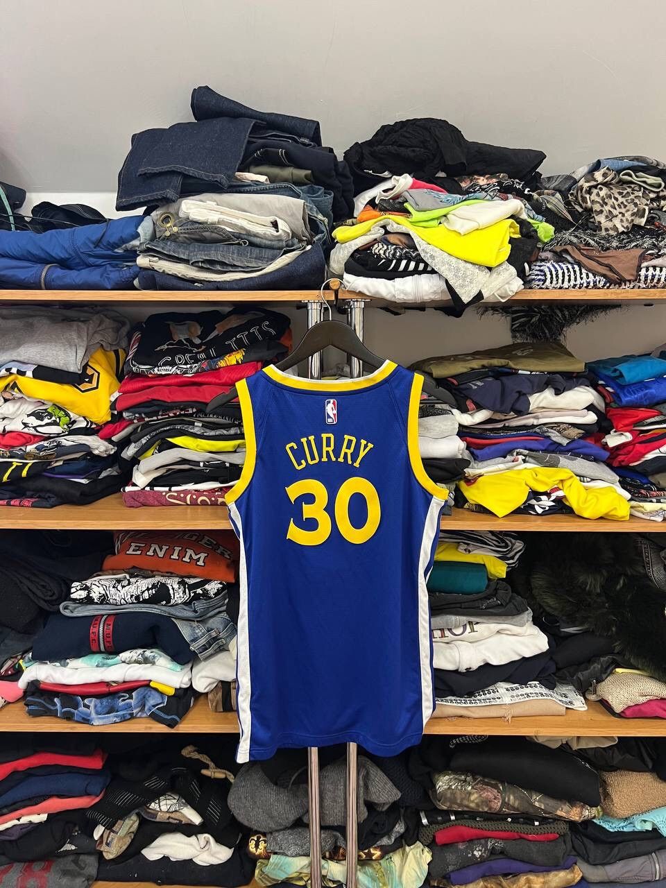 NBA × Nike Steph Curry Warriors Swingman Nike Rare Jersey Size US S / EU 44-46 / 1 - 5 Thumbnail