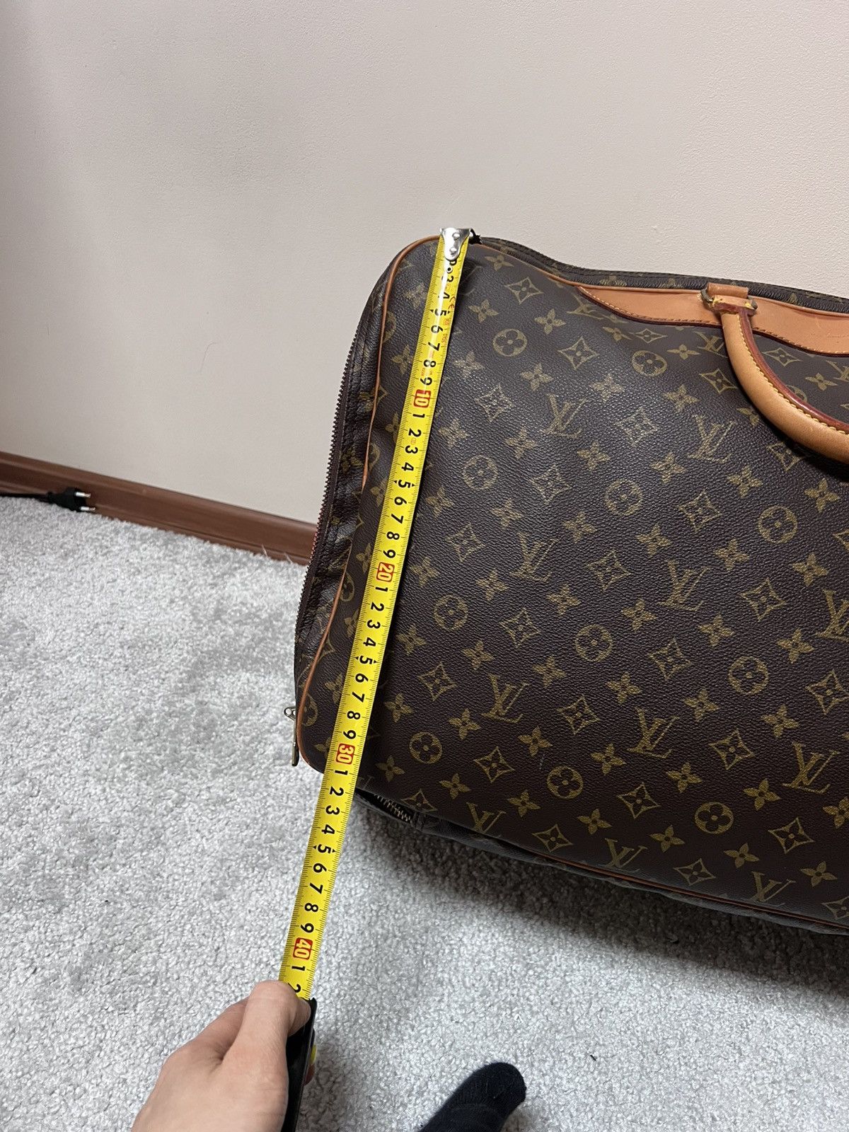 Louis Vuitton Louis Vuitton Alize 60 Monogram Travel Bag Size ONE SIZE - 8 Thumbnail