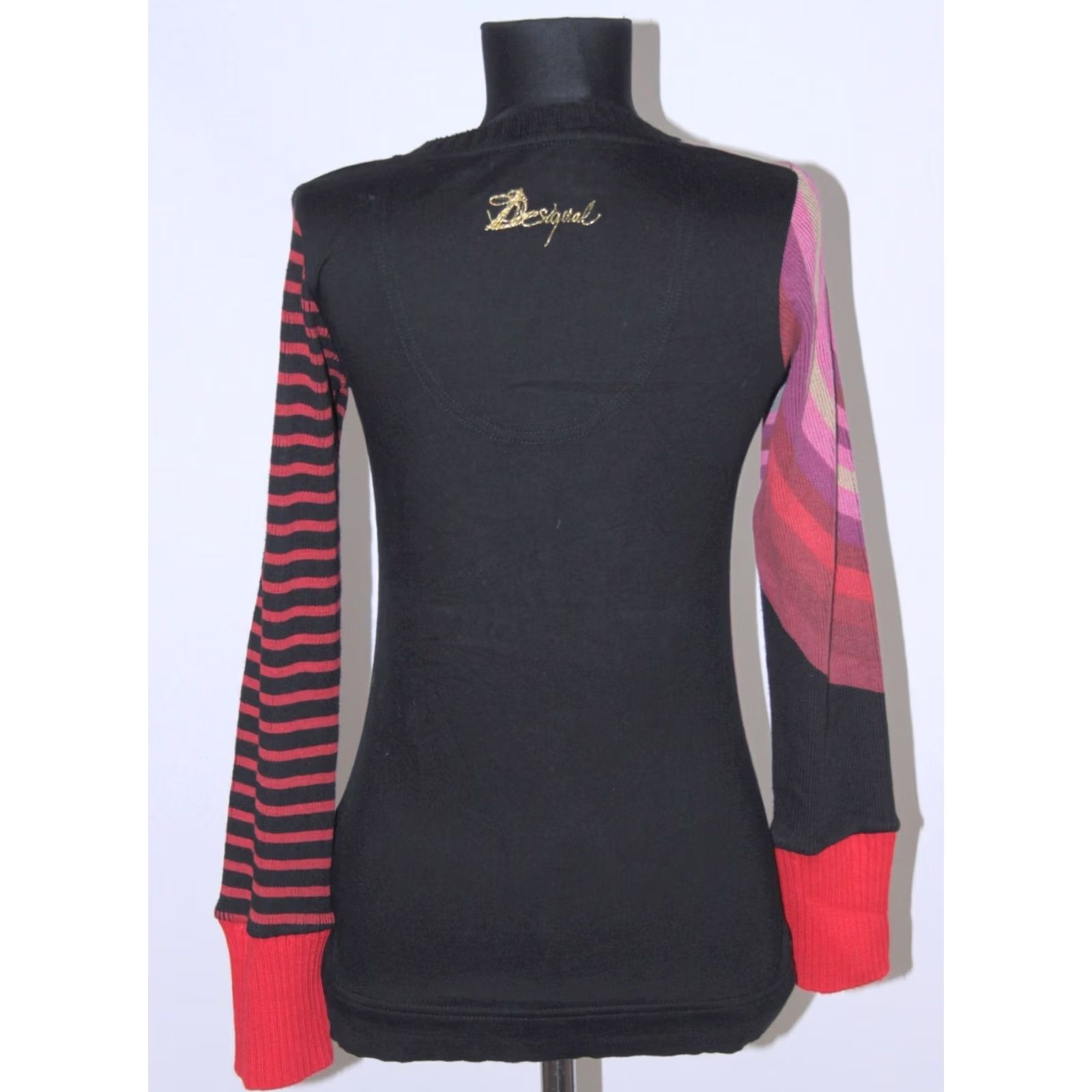 Desigual Desigual Tunic Shirt Multicoloured Cotton Viscose Size M Womens Long Sleeves Tunic Jumper Size M / US 6-8 / IT 42-44 - 5 Thumbnail