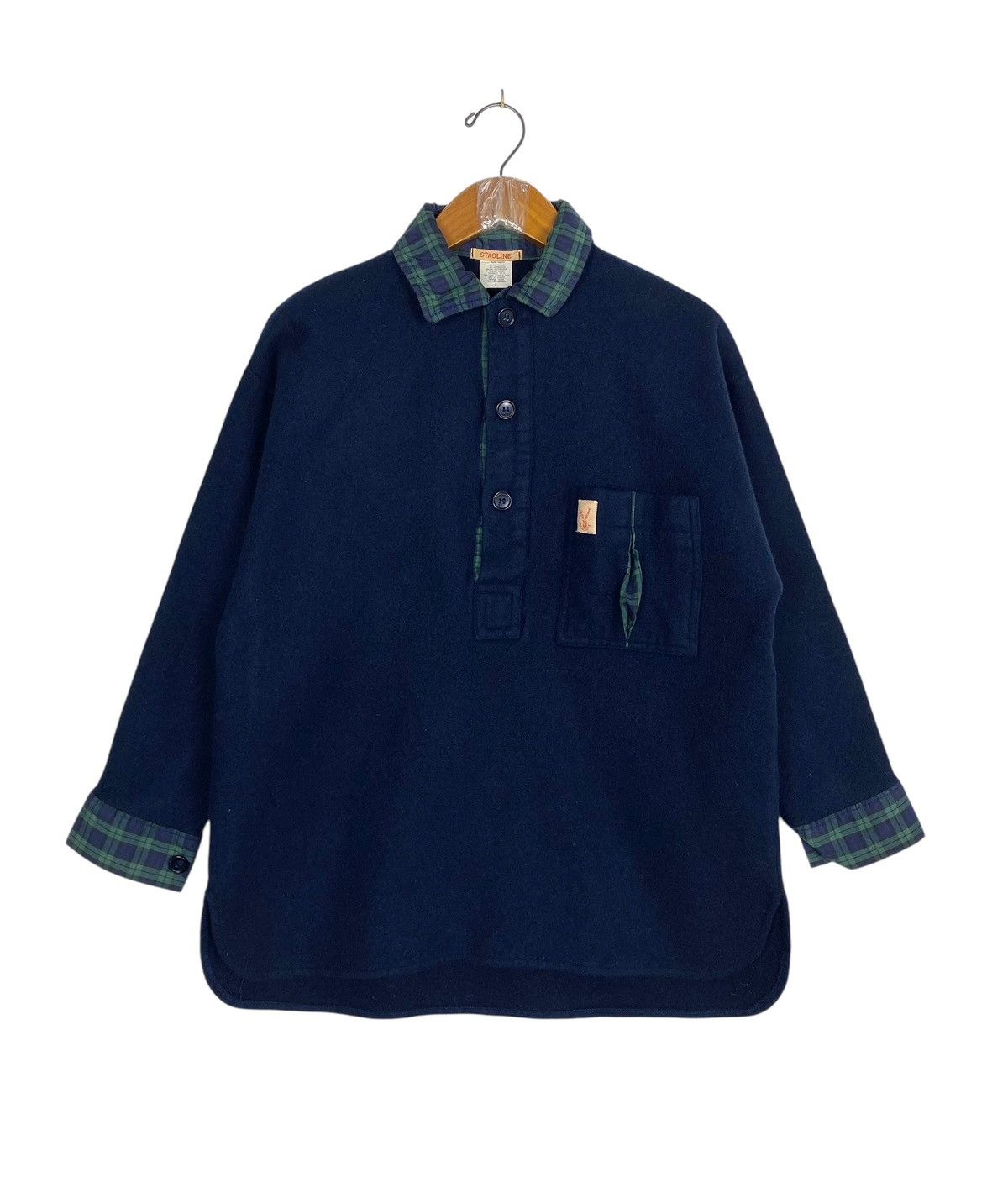 Vintage Rare‼️ Vintage Stagline Pure Wool Shirt Size US M / EU 48-50 / 2 - 1 Thumbnail