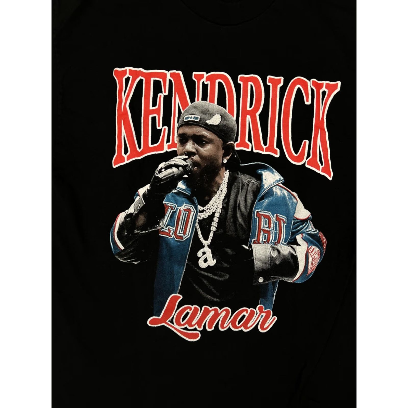 Fruit Of The Loom Kendrick Lamar T-Shirt Mens Medium Black 2025 Grand National Tour SZA Graphic Shirt Mens Black Graphic Print Concert Tour Size US M / EU 48-50 / 2 - 4 Thumbnail