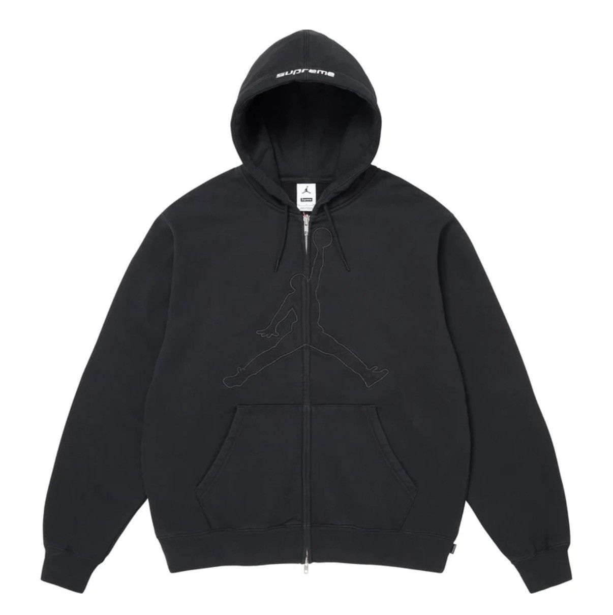 Jordan Brand × Supreme Supreme x Jordan Hoodie Sweatshirt | Grailed
