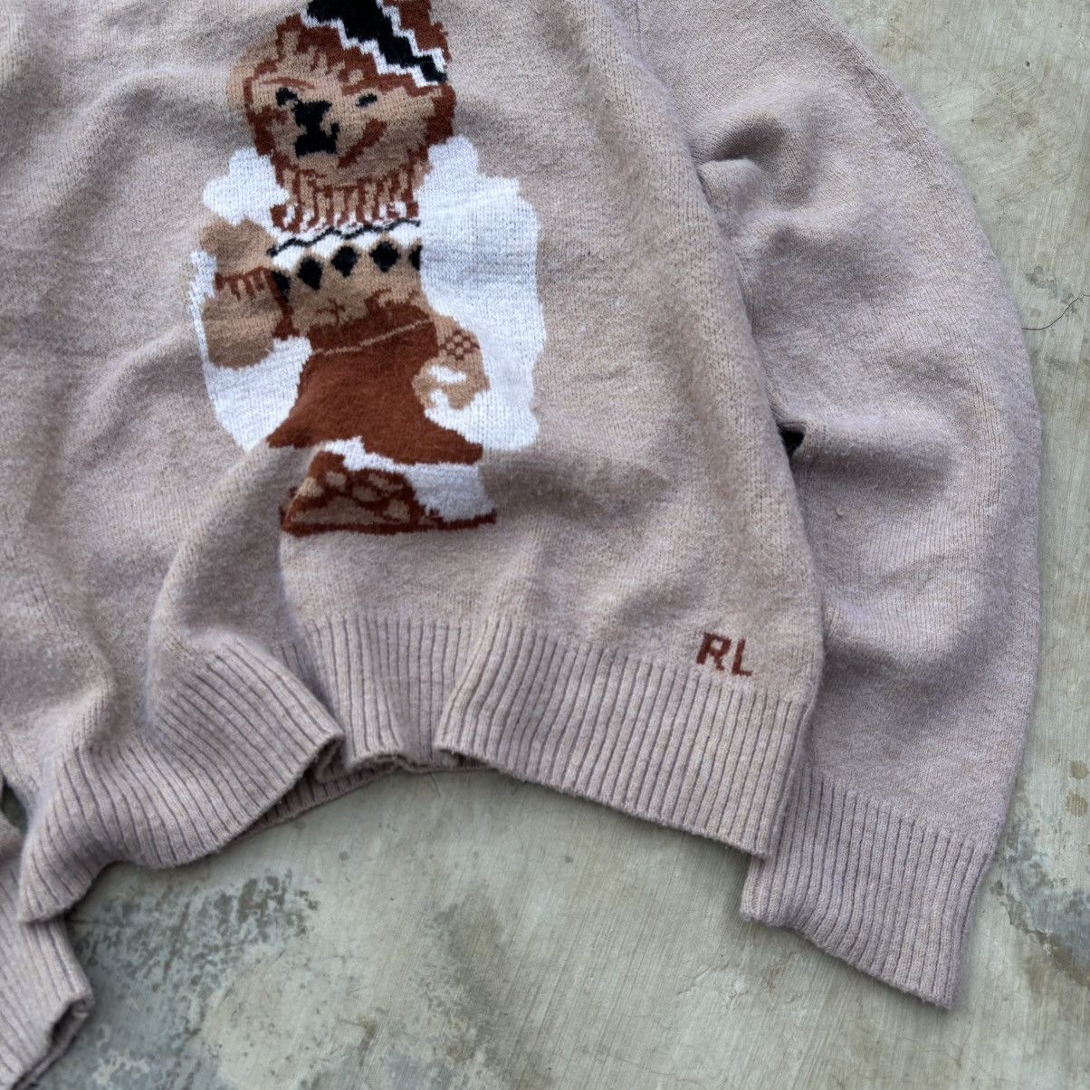 Polo Ralph Lauren Vintage 90s Polo Ralph Lauren Knitwear Size US L / EU 52-54 / 3 - 4 Thumbnail