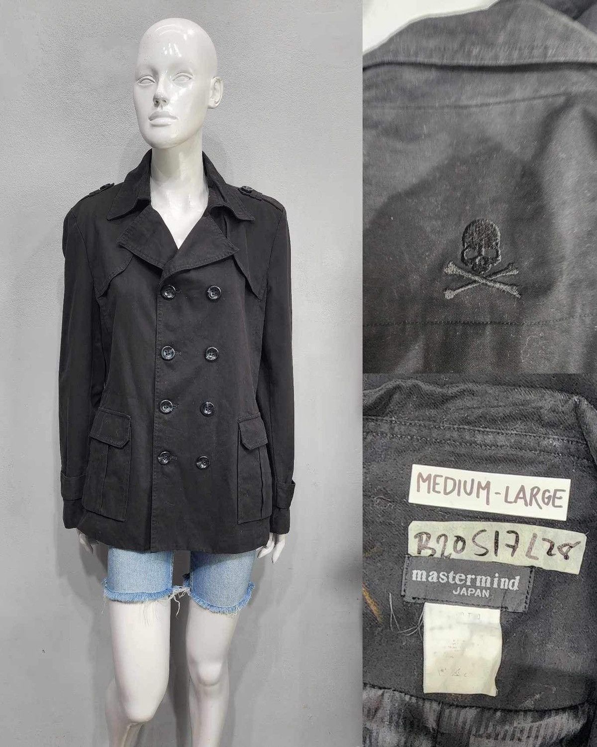 Mastermind Japan Mastermind Japan - Double Breasted Coat Size US M / EU 48-50 / 2 - 15 Thumbnail