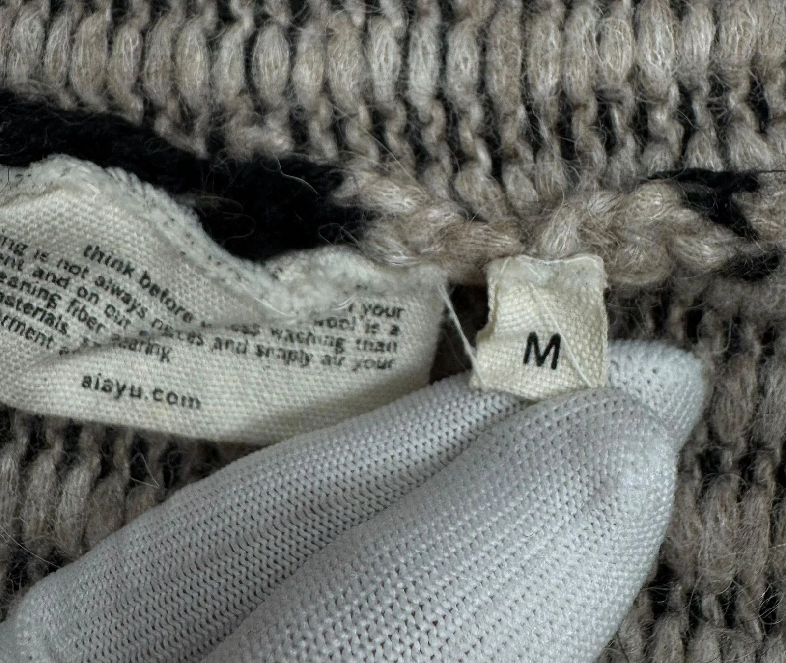 Other Aiayu Bolivia Cashilama Sweater Short Sleeve Striped size M Size M / US 6-8 / IT 42-44 - 10 Thumbnail