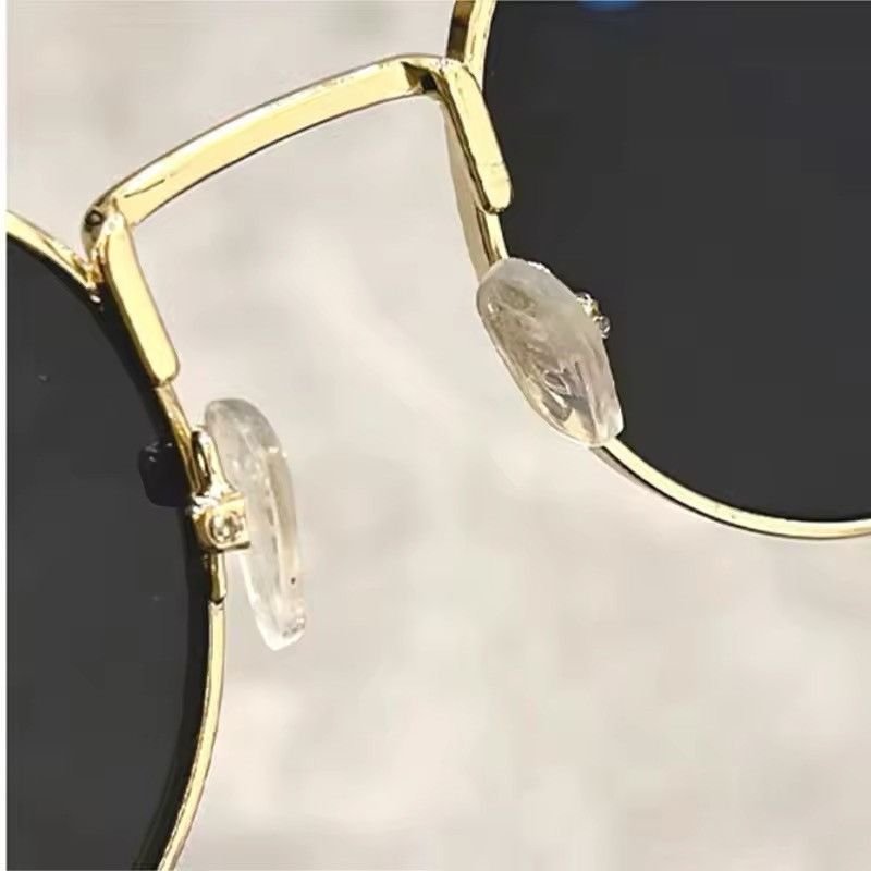 Jewelry Small Round Frame Sun Glasses Retro Shades Size ONE SIZE - 3 Thumbnail