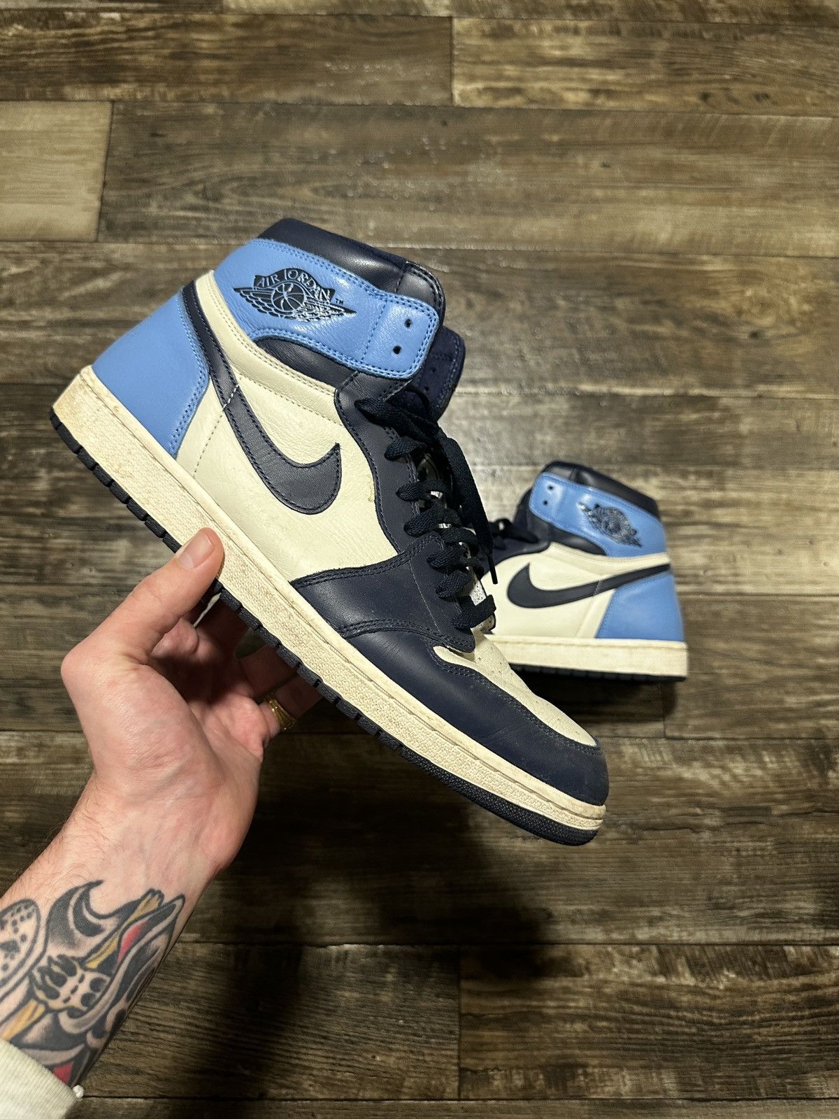 Jordan Brand Nike Air Jordan 1 “Obsidian” Retro High Size US 15 / EU 48 - 1 Thumbnail