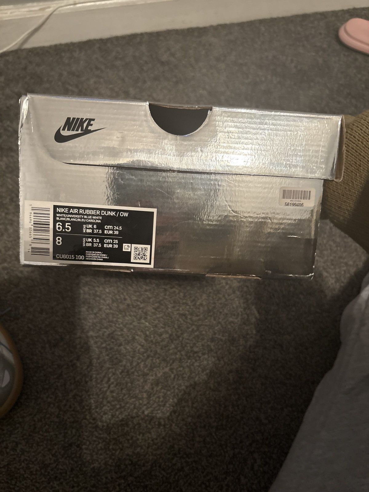Off-White Nike air rubber dunk/low Size US 6.5 / IT 36.5 - 11 Thumbnail