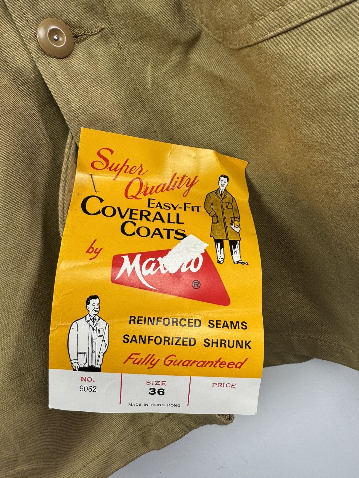 Le Laboureur Vintage Maxbro Coverall Coat Sanforized Shrunk Workwear Size US L / EU 52-54 / 3 - 4 Thumbnail