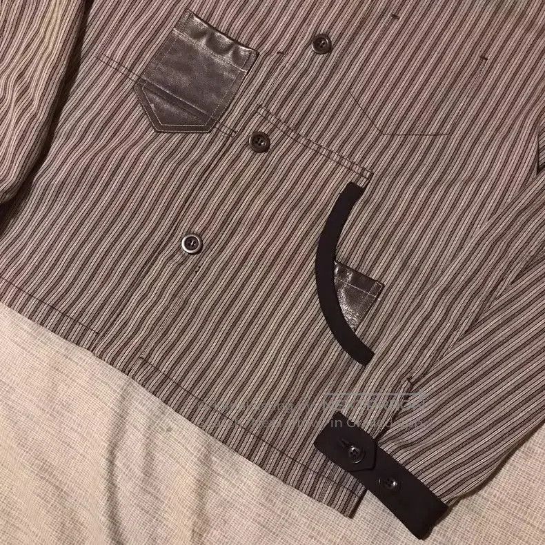 Junya Watanabe Junya Watanabe Gray Stripe Hunting Jacket. Size US M / EU 48-50 / 2 - 2 Thumbnail