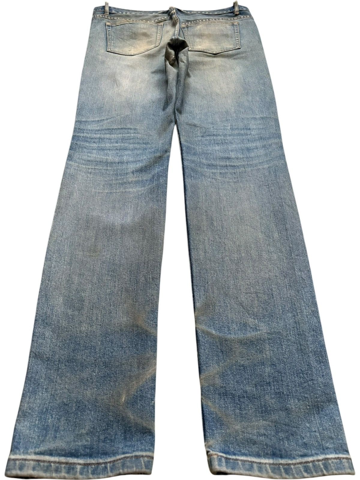 A.P.C. Vintage A.P.C Rusty Mud Wash Distressed Slim Skinny Jeans Size US 34 / EU 50 - 2 Thumbnail