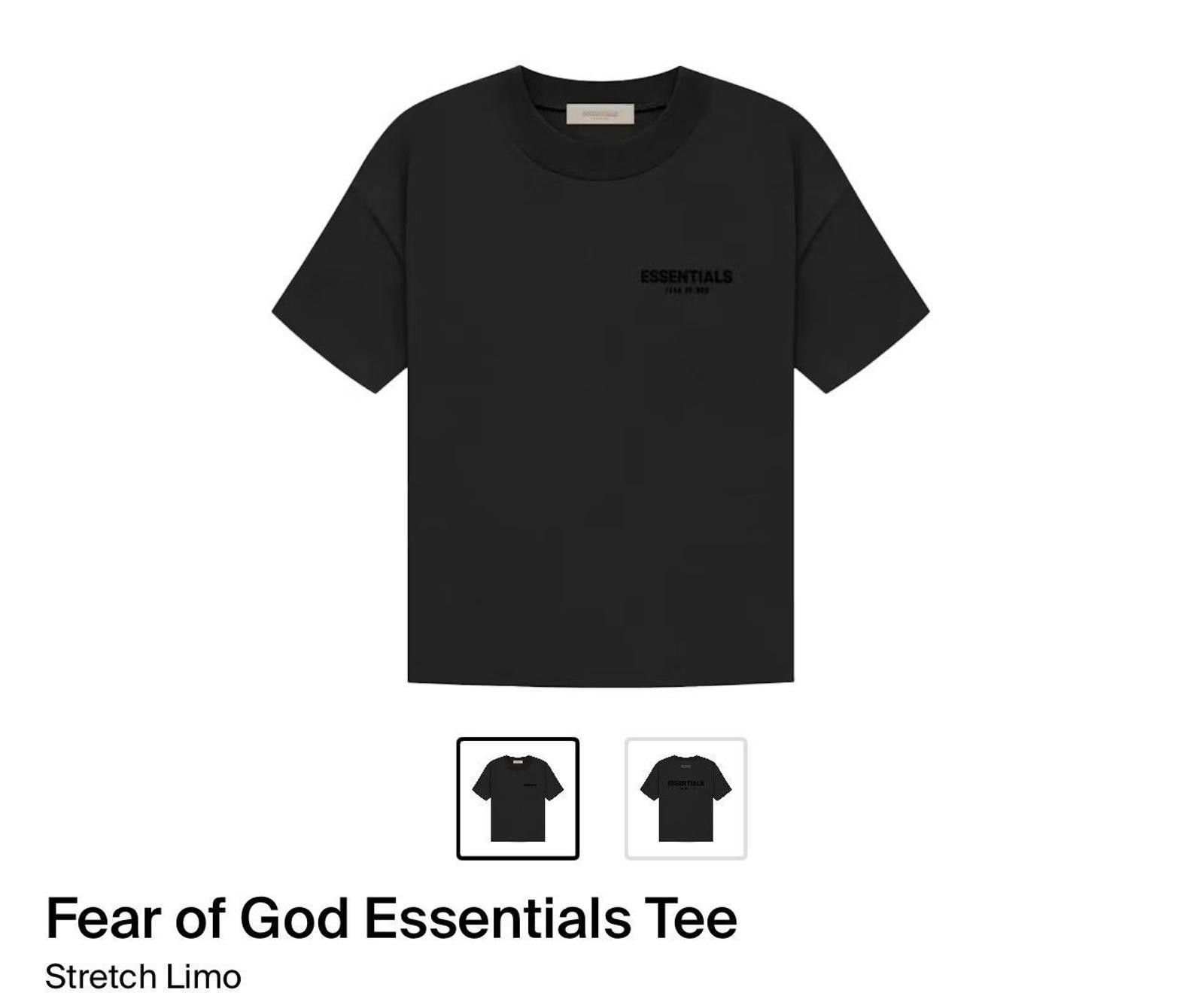 Other Fear Of God Essential Tee Stretch Limo Size Small Size ONE SIZE - 1 Preview