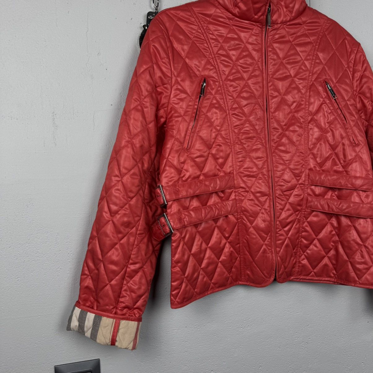 Burberry Burberry Vintage Nova Check Quilted Jacket Coat Size M / US 6-8 / IT 42-44 - 2 Thumbnail