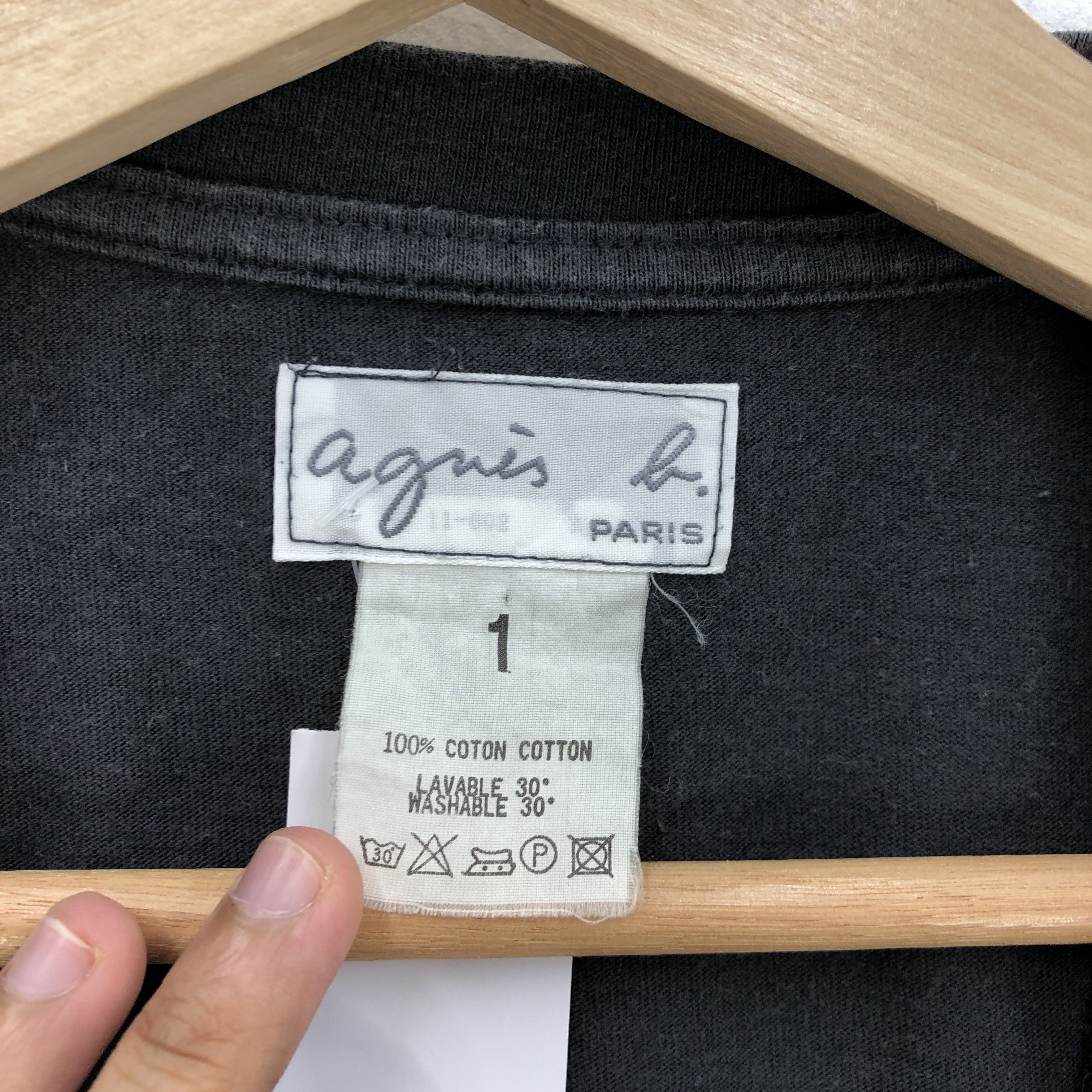 agnes b. Vintage Y2K Agnes B T Shirt Agnes B Crewneck Tees Size XS / US 0-2 / IT 36-38 - 5 Thumbnail