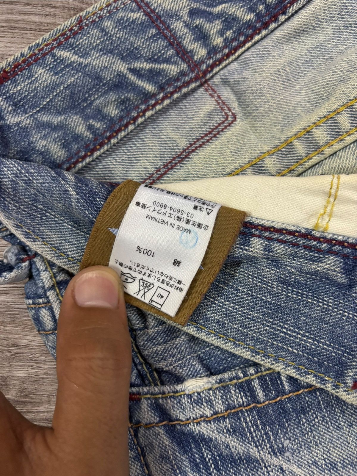 Seditionaries Liberto XXX Cross Paint Grunge Distress Jeans Size US 34 / EU 50 - 11 Thumbnail