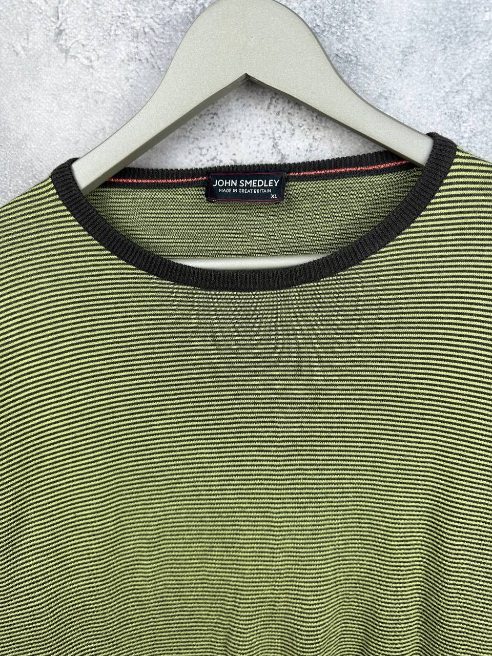 John Smedley John Smedley Sea Island Striped Sweater Jumper Pullover Size US XL / EU 56 / 4 - 4 Thumbnail