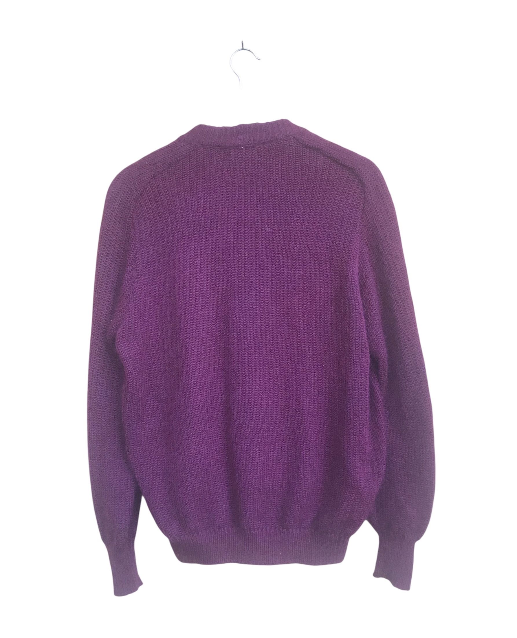 Lanvin Vintage Lanvin Wool Mohair Knit Cardigan Jacket Size US S / EU 44-46 / 1 - 2 Thumbnail