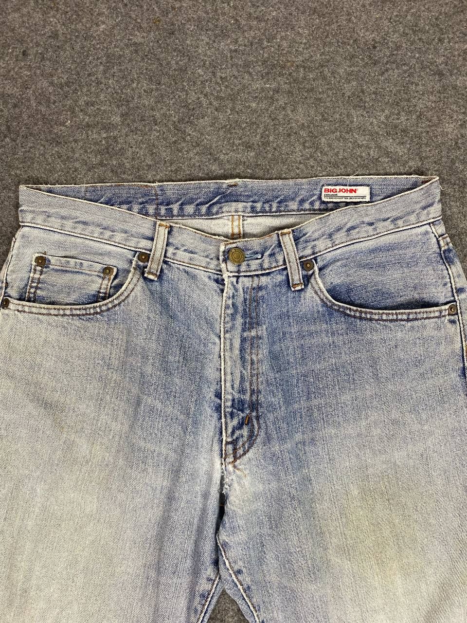 Big John vintage big john exclusive distressed denim Size US 34 / EU 50 - 10 Thumbnail