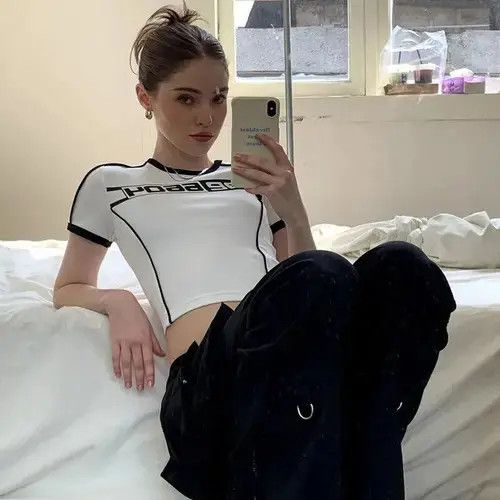 Japanese Brand Streetwear Grunge Crop Top Size ONE SIZE - 1 Thumbnail