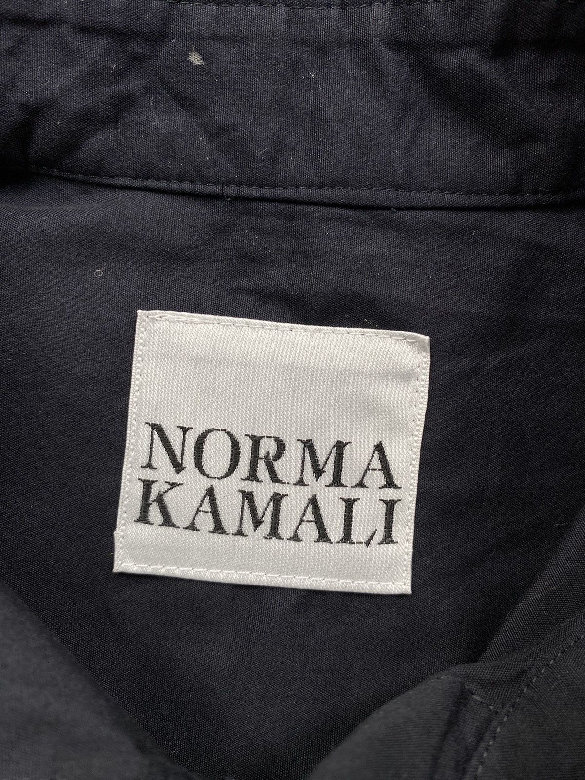 Norma Kamali NORMA KAMALI Black Shirt Size S / US 4 / IT 40 - 5 Thumbnail