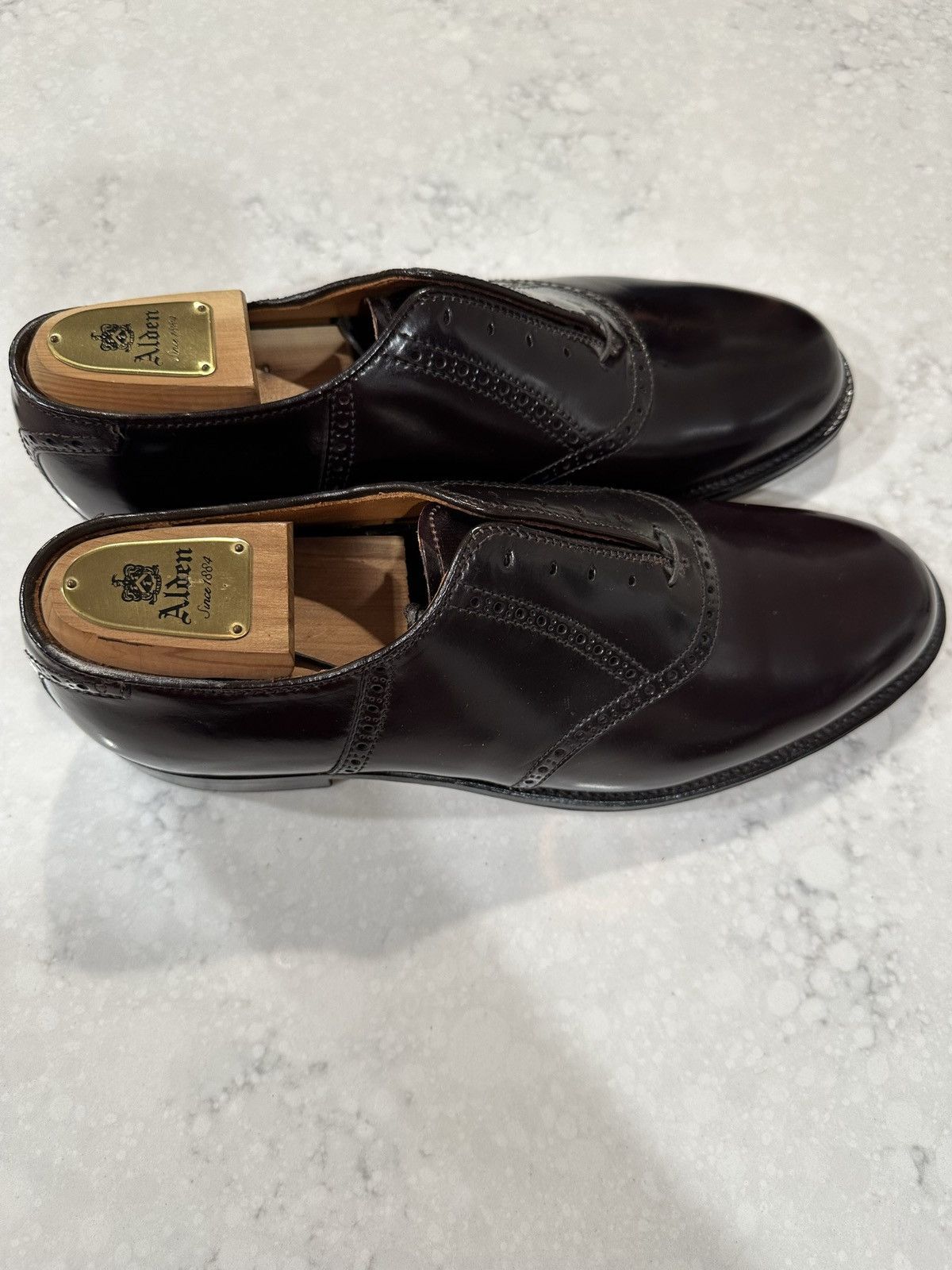 Alden Alden 994 Color 8 Shell Cordovan Saddle Size US 11 / EU 44 - 6 Thumbnail